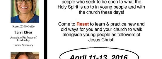 RESET - A Retreat for Adults Who Work with Youth - Port Murray, NJ