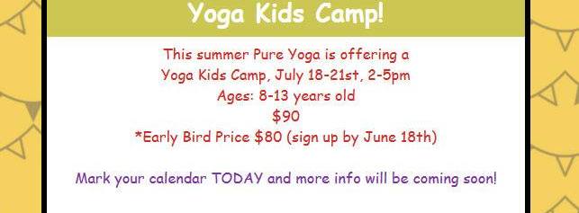 Yoga Kid's Camp - Bryan, OH