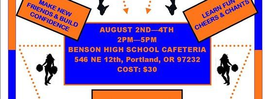 Benson Cheerleading Youth Camp - Portland, OR