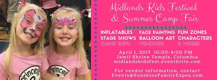 Midlands Kids Festival & Summer Camp Fair - Columbia, SC