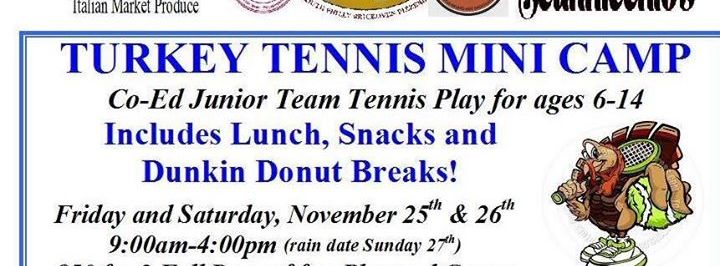 Junior Turkey Tennis Mini-Camp - Philadelphia, PA