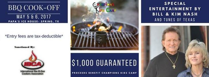 BBQ Cook-Off benefiting Champions Kids Camp - Houston, TX