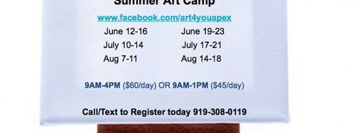 Week 3: Summer Art Camp - Apex, NC