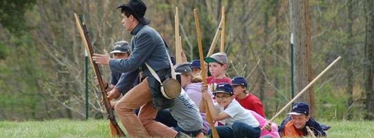 Civil War Kids Camp 2017 - Fredericksburg, VA