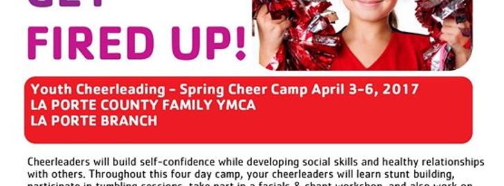 Youth Cheerleading Spring Cheer Camp La Porte Branch - LaPorte, IN