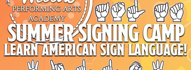 Summer Signing Camp - Ages 10-Teen - Learn American Sign Language! - Uniontown, OH