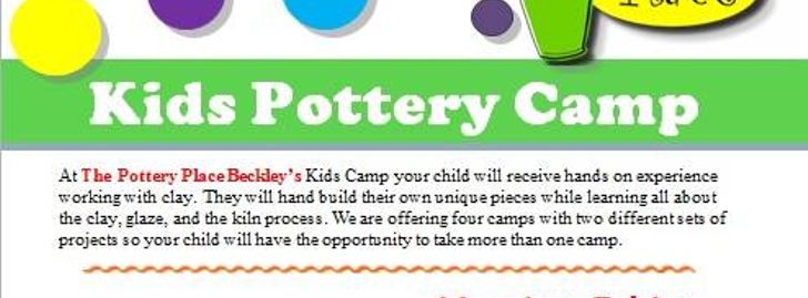 Kid's Pottery Camp! - Beckley, WV