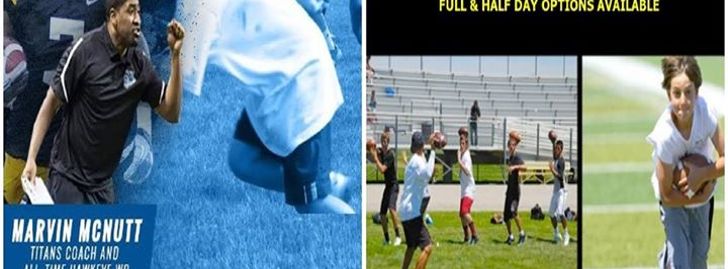 Marvin McNutt Titans Youth Football Camp-North Liberty - undefined, IA