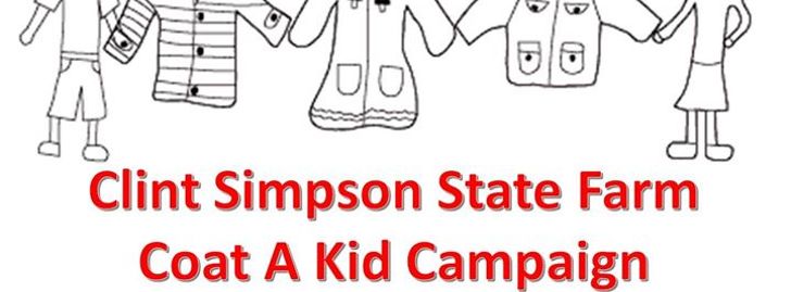 Clint Simpson State Farm Coat A Kid Campaign - Vandalia, IL
