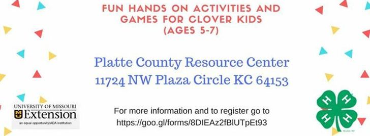 Platte Co. 4-H Clover Kid Day Camp - Kansas City, MO