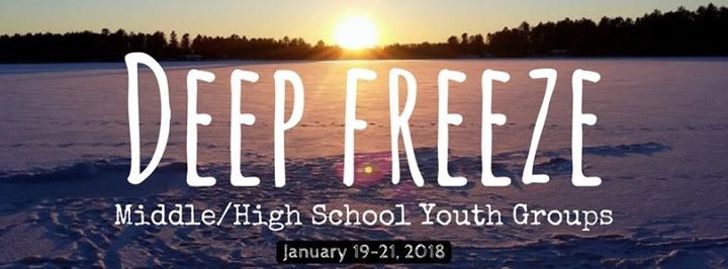 Deep Freeze Middle/High School Youth Retreat - Three Lakes, WI