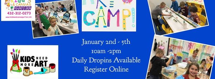 New Year ART CAMP for Kids - Midland, TX