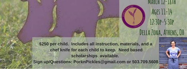 Kids' Cooking Camp - Athens, OH