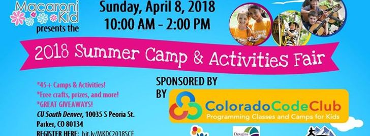2018 Mac Kid Douglas County Summer Camp & Activities Fair - Parker, CO