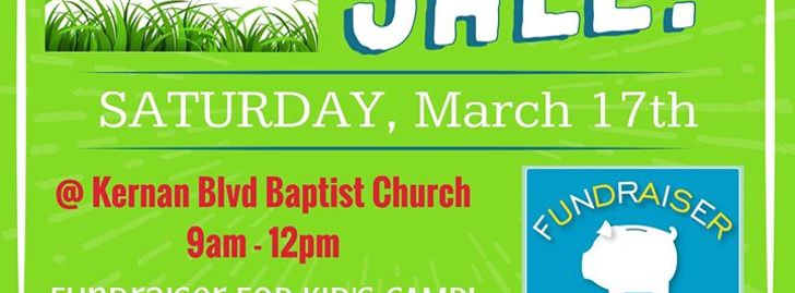 Churchwide Yard Sale (Fundraiser for Kid's Camp - Jacksonville, FL