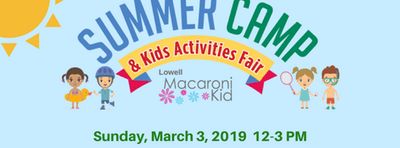 Greater Lowell Summer Camp & Kids Activities Fair