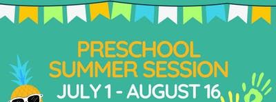 Preschool Summer Session 2019