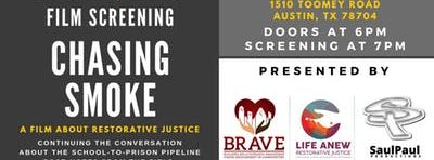BRAVE Communities' Conversation + Screening of "Chasing Smoke" 