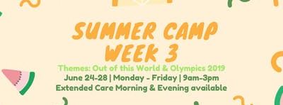 Creative Arts Summer Camp: Week 3 ages 3-8