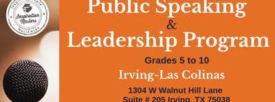 Public Speaking and Leadership Classes in Irving - Las Colinas , Coppell