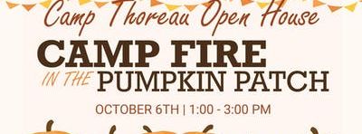 Campfire in the Pumpkin Patch - Camp Thoreau Open House